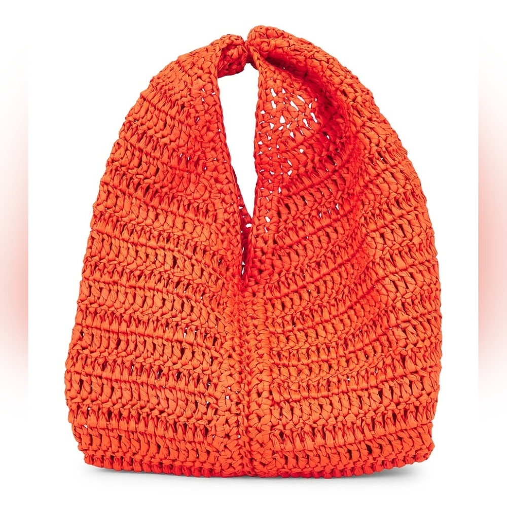 A.L.C. Simone Raffia Bag in Poppy - NWT